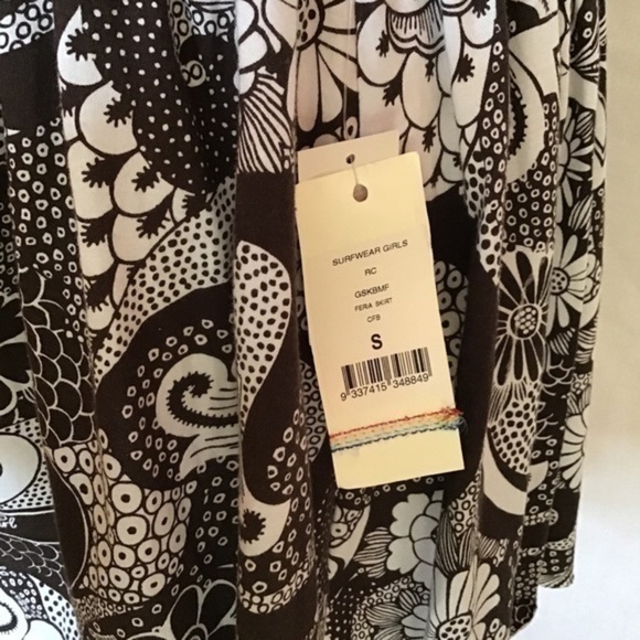 Rip curl surfer girl floral mini skirt NWT - Picture 5 of 10